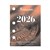 COLLINS 2022 DESK CALENDAR REFILL DAY TO PAGE SIDE PUNCH