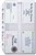 DEBDEN DAYPLANNER DESK EDITION REFILL CREDIT BUSINESS CARD HOLDERS DESK SIZE PACK 3