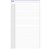 DEBDEN DAYPLANNER DESK EDITION REFILL NOTEPAD 216 X 140MM WHITE