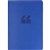 COLLINS EDGE NOTEBOOK RULED 240 PAGE RAINBOW EDGING A5 INDIGO