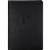 COLLINS EDGE NOTEBOOK RULED 240 PAGE RAINBOW EDGING A5 BLACK