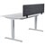 HEDJ ABOVE PET DESK MOUNTED SCREEN 1400 X 340MM CHARCOAL