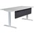 HEDJ BELOW PET DESK MOUNTED SCREEN 1400 X 340MM CHARCOAL  LIGHT GREY