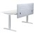 HEDJ FRONT PET DESK MOUNTED SCREEN 1400 X 500MM LIGHT GREY