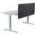 HEDJ FRONT PET DESK MOUNTED SCREEN 1400 X 500MM CHARCOAL