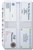 DEBDEN DAYPLANNER PERSONAL EDITION REFILL CREDIT BUSINESS CARD HOLDERS PERSONAL SIZE PACK 3