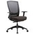 BURO MENTOR TASK CHAIR HIGH MESH BACK NYLON BASE ARMS BLACK