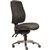 ERGOSELECT SPARK ERGONOMIC CHAIR HIGH BACK BLACK NYLON BASE HIP