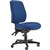 BURO ROMA TASK CHAIR HIGH BACK 3LEVER JETT FABRIC DARK BLUE