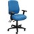 BURO ROMA TASK CHAIR HIGH BACK 3LEVER ARMS JETT DARK BLUE