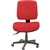 ERGOSELECT SPARK ERGONOMIC CHAIR MEDIUM BACK 3 LEVER SEAT SLIDE BLACK NYLON BASE RED