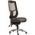 ERGOSELECT SWIFT XL ERGONOMIC CHAIR HIGH MESH BACK 3 LEVER SEAT SLIDE XL SEAT POLISHED ALUMINIUM BASE BLACK