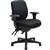 ERGOSELECT SPARK GELFORM ERGONOMIC CHAIR MEDIUM BACK BLACK NYLON BASE ADJUSTABLE ARMS DESERTER