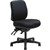 ERGOSELECT SPARK GELFORM ERGONOMIC CHAIR MEDIUM BACK BLACK NYLON BASE DESERTER