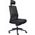 JIRRA CHAIR HIGH MESH BACK HEADREST BLACK