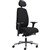 MASERA PROCONTROL HEAVY DUTY CHAIR WITH HEADREST AND ARMS BLACK LEATHER