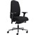 MASERA PROCONTROL HEAVY DUTY CHAIR WITH ARMS BLACK LEATHER