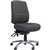 ERGOSELECT SPARK POSTURESOFT ERGONOMIC CHAIR HIGH BACK POLISHED ALUMINIUM BASE EBONY