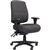 ERGOSELECT SPARK XL POSTURESOFT ERGONOMIC CHAIR HIGH BACK XL SEAT BLACK NYLON BASE ADJUSTABLE ARMS EBONY