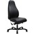 SERATI HIGH BACK CHAIR BODYWEIGHT SYNCHRO BLACK ALUMINIUM BASE FOOTPLATES NEO BLACK FABRIC