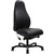 SERATI HIGH BACK CHAIR PROCONTROL SYNCHRO BLACK ALUMINIUM BASE FOOTPLATES NEO BLACK LEATHER