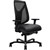 SERATI HIGH MESH BACK CHAIR PROCONTROL SYNCHRO ADJUSTABLE ARMREST BLACK ALUMINIUM BASE FOOTPLATES NEO BLACK LEATHER