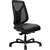 SERATI HIGH MESH BACK CHAIR BODYWEIGHT SYNCHRO BLACK ALUMINIUM BASE FOOTPLATES NEO BLACK LEATHER
