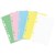 DEBDEN DAYPLANNER DESK EDITION REFILL NOTEPAD 216 X 140MM YELLOWPINKBLUEWHITE