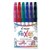 PILOT FRIXION ERASABLE MARKER 25MM ASSORTED WALLET 6