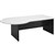 OXLEY P END DESK 2100 X 1050 X 730MM WHITEIRONSTONE