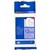 BROTHER TZEFA53 FABRIC TAPE 12MM X 3M BLUE ON BLUE
