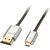 LINDY 41678 CROMO LINE SLIM HDMI TO MICRO HDMI CABLE WITH ETHERNET 3M BLACK