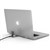 COMPULOCKS BLADE BRACKET AND COMBINATION LOCK MACBOOK SILVER