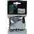 BROTHER M921 NON LAMINATED LABELLING TAPE 9MM BLACK ON SILVER