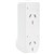 BRILLIANT SMART WIFI DOUBLE PLUG WHITE