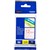 BROTHER TZE132 LAMINATED LABELLING TAPE 12MM RED ON CLEAR