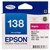 EPSON T1383 138 INK CARTRIDGE HIGH YIELD MAGENTA