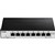 DLINK DGS110008P SMART SWITCH 8 PORT GIGABIT POE MANAGED BLACK SILVER