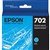 EPSON 702 INK CARTRIDGE CYAN