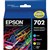 EPSON 702 INK CARTRIDGE BLACK AND COLOUR PACK