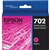 EPSON 702 INK CARTRIDGE MAGENTA