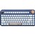 AZIO IZO BLUETOOTH KEYBOARD BLUE IRIS