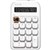 AZIO IZO BLUETOOTH NUMBER PAD AND CALCULATOR WHITE BLOSSOM
