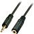 LINDY 35652 AUDIO EXTENSION CABLE 35MM 2M BLACK