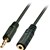 LINDY 35654 AUDIO EXTENSION CABLE 35MM 5M BLACK