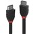 LINDY 36473 BLACK LINE HIGH SPEED HDMI CABLE 3M BLACK