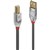 LINDY 36644 CROMO LINE USBA TO USBB 20 CABLE 5M GREY