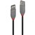 LINDY 36702 ANTHRA LINE USBA 20 EXTENSION CABLE 1M BLACK