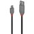 LINDY 36734 ANTHRA LINE USBA 20 TO MICROB CABLE 3M BLACK