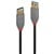 LINDY 36754 ANTHRA LINE USBA TO USBA 30 CABLE 5M BLACK